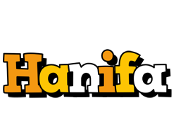 Hanifa cartoon logo