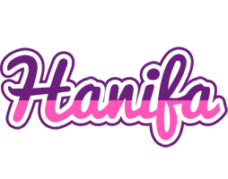 Hanifa cheerful logo