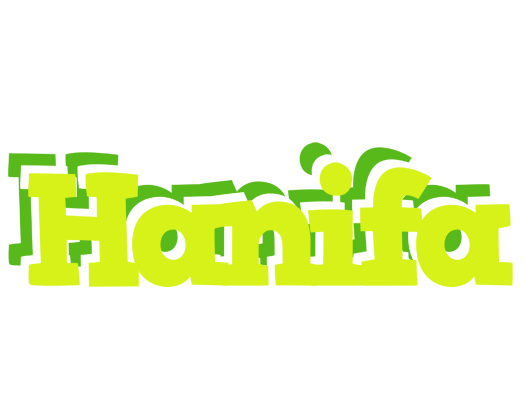 Hanifa citrus logo