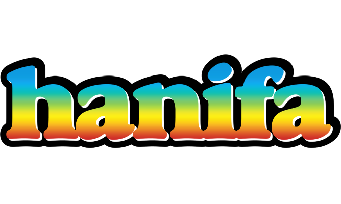 Hanifa color logo