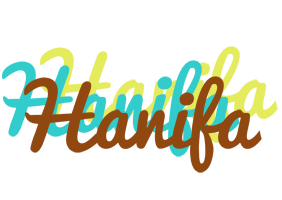 Hanifa cupcake logo