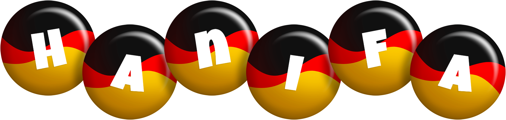 Hanifa german logo