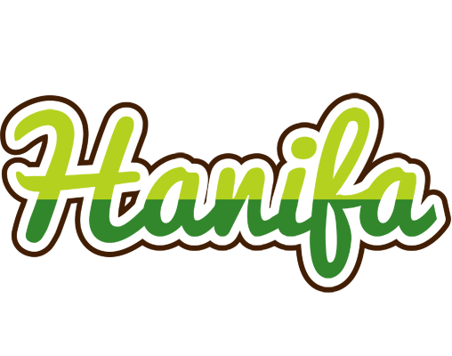 Hanifa golfing logo