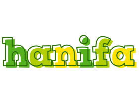 Hanifa juice logo