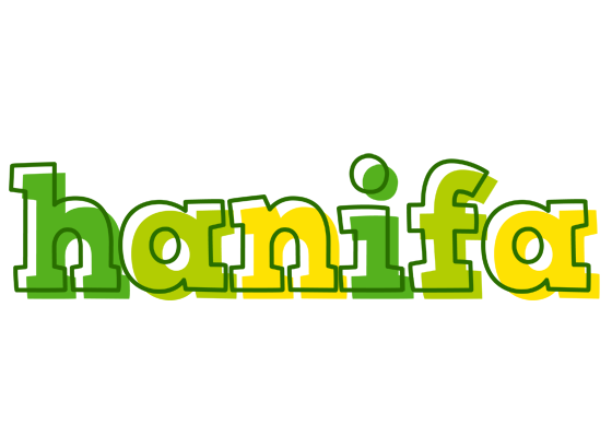 Hanifa juice logo