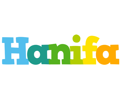 Hanifa rainbows logo