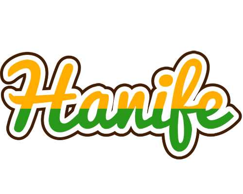 Hanife banana logo