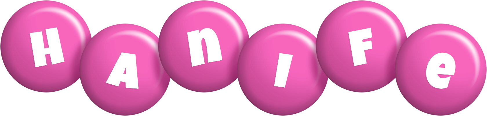 Hanife candy-pink logo