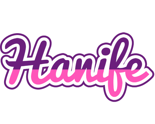 Hanife cheerful logo
