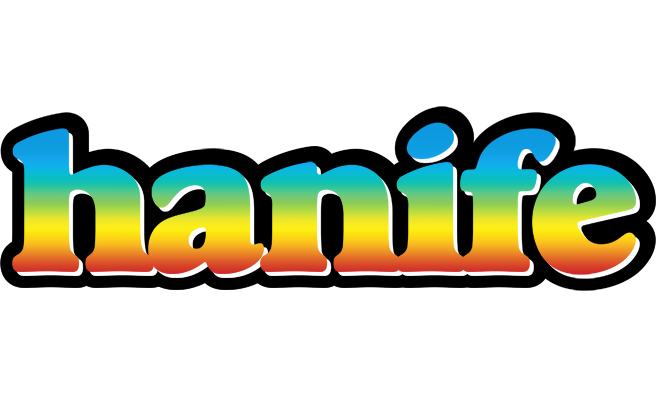 Hanife color logo