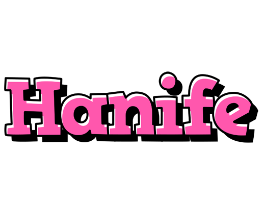 Hanife girlish logo