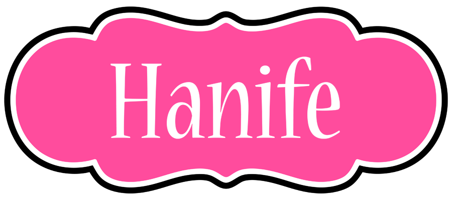 Hanife invitation logo