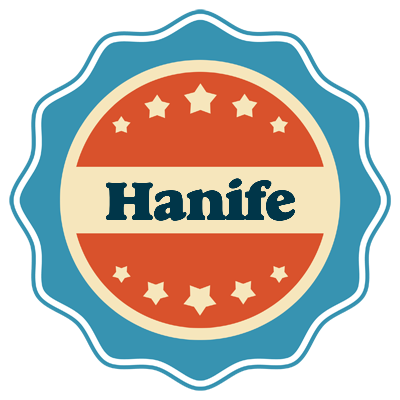 Hanife labels logo