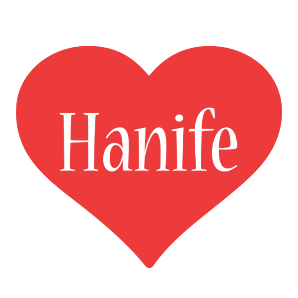 Hanife love logo