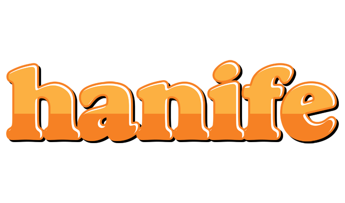 Hanife orange logo