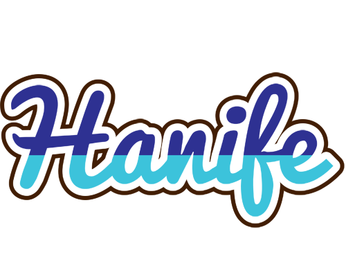 Hanife raining logo