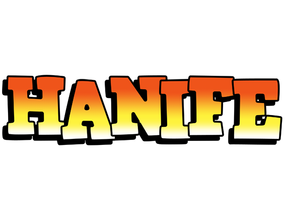 Hanife sunset logo