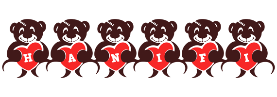 Hanifi bear logo