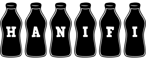 Hanifi bottle logo