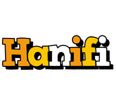 Hanifi cartoon logo