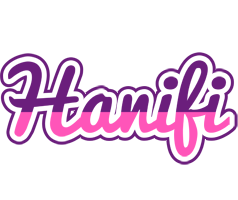 Hanifi cheerful logo