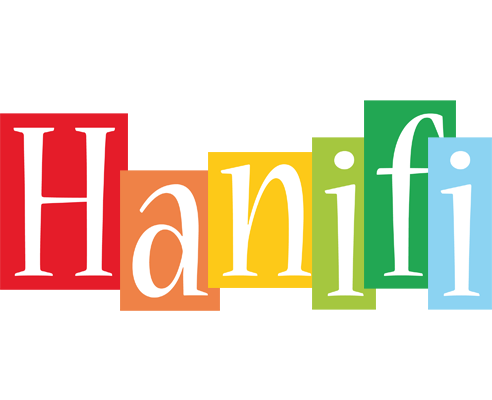 Hanifi colors logo