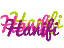 Hanifi flowers logo