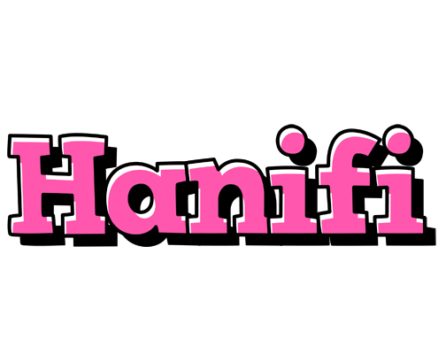 Hanifi girlish logo