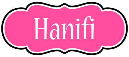 Hanifi invitation logo