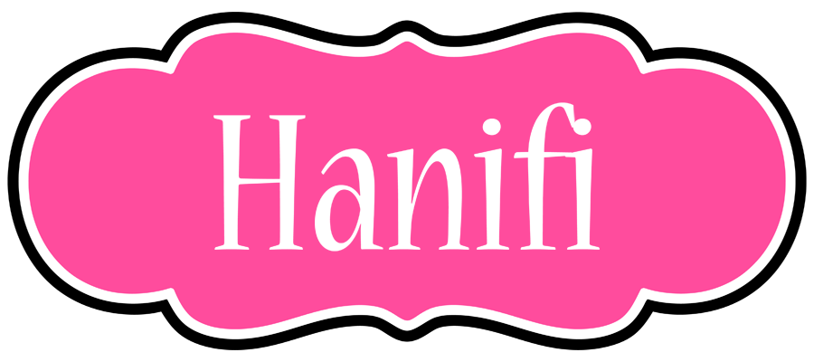 Hanifi invitation logo