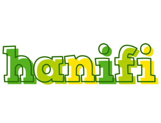 Hanifi juice logo