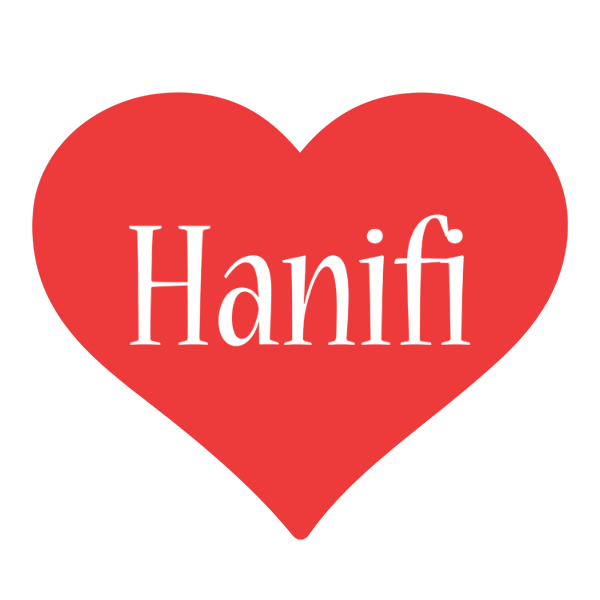 Hanifi love logo