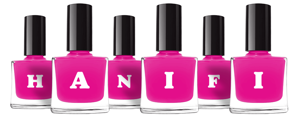 Hanifi nails logo