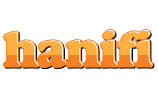 Hanifi orange logo