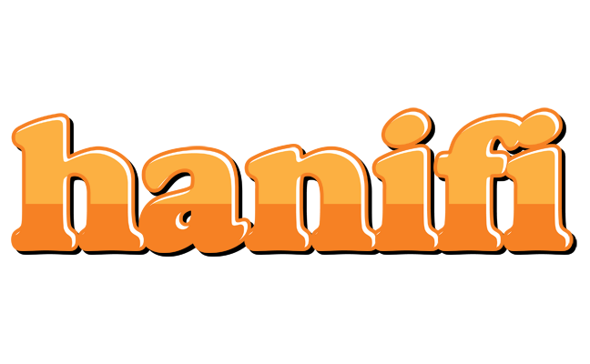Hanifi orange logo