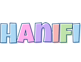 Hanifi pastel logo