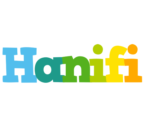 Hanifi rainbows logo