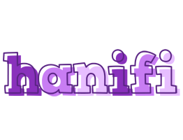 Hanifi sensual logo