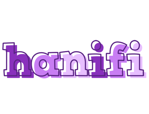 Hanifi sensual logo