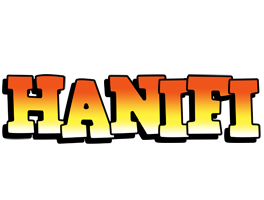 Hanifi sunset logo