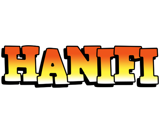 Hanifi sunset logo