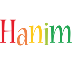 Hanim birthday logo