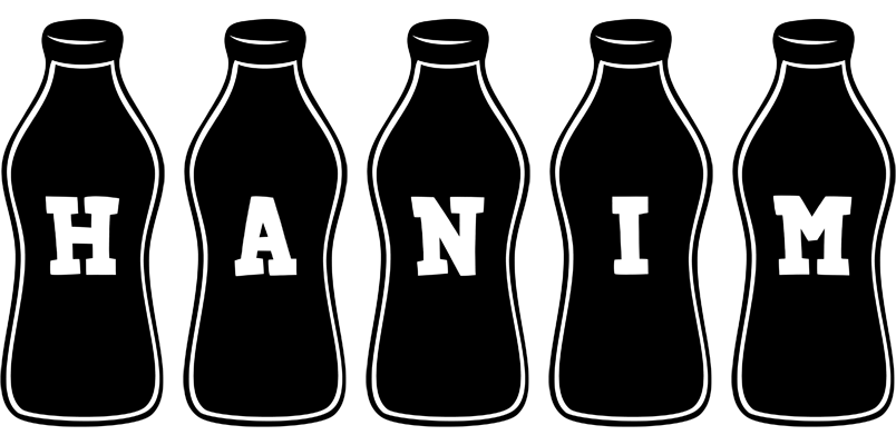 Hanim bottle logo