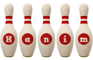 Hanim bowling-pin logo