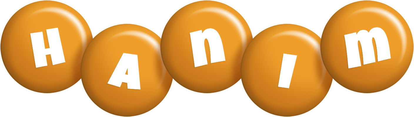 Hanim candy-orange logo