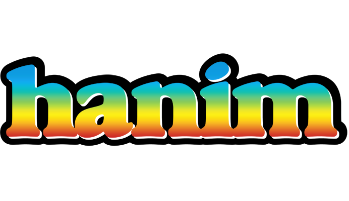 Hanim color logo