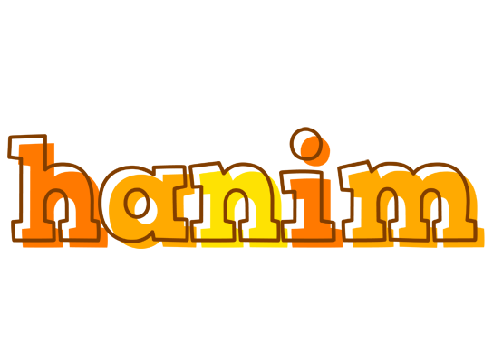 Hanim desert logo