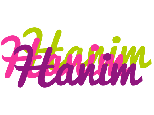 Hanim flowers logo