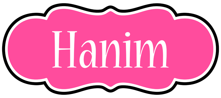 Hanim invitation logo