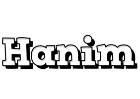 Hanim snowing logo